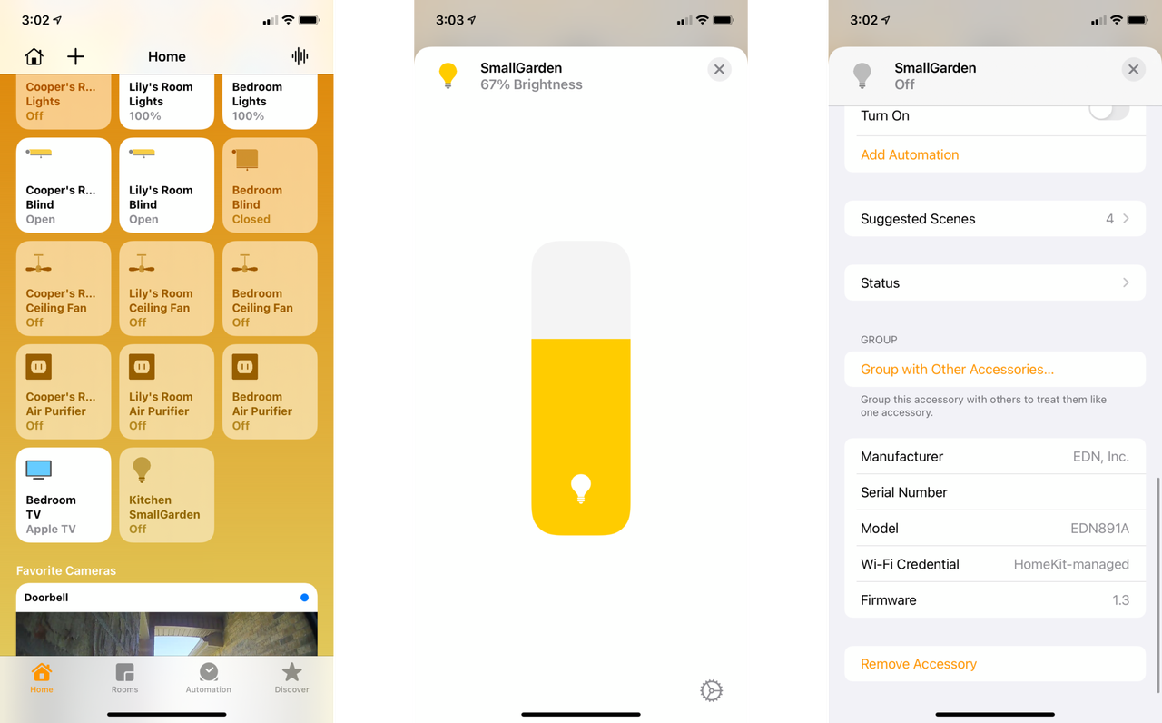 Edn Smallgarden Home App