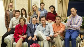 A promotional image showing the main cast of Arrested Development