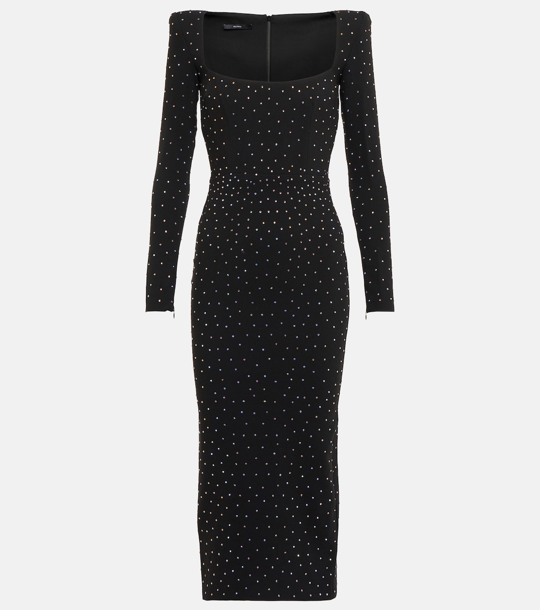 Tiernan Embellished Crêpe Midi Dress