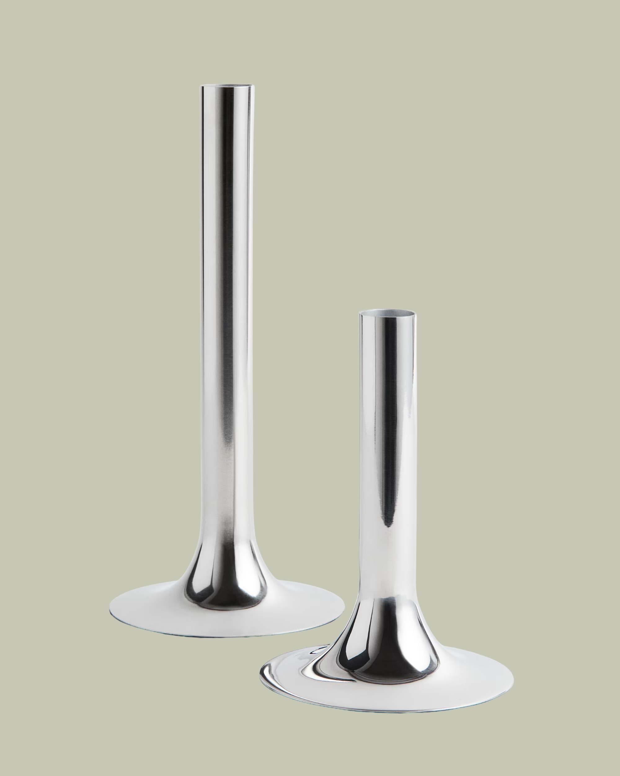 Tall Stainless Steal Bud Vase