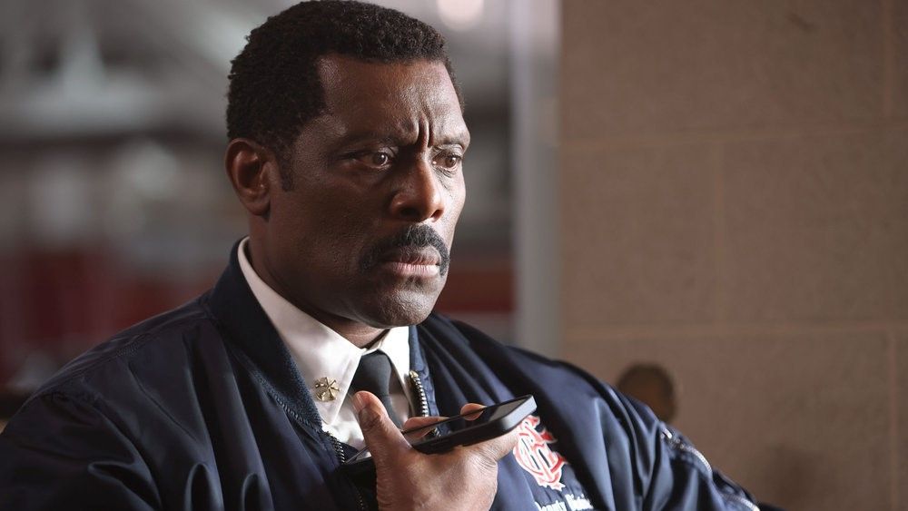 Eamonn Walker as Chief Wallace Boden in Chicago Fire season 12