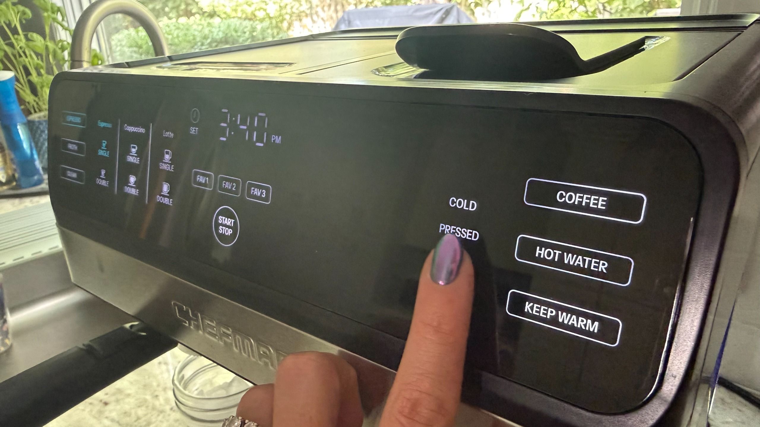 Chefman Coffee Station Pro cold-pressed espresso