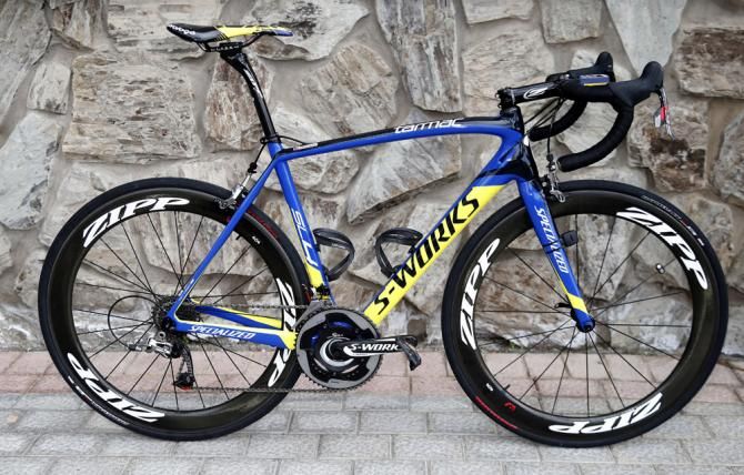 Roman Kreuziger&rsquo;s (Tinkoff-Saxo) Specialized Tarmac SL4