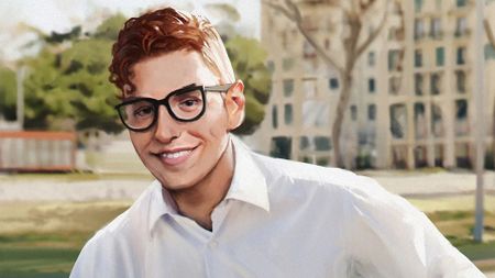 Harry Osborn in Marvel's Spider-Man 2 key art