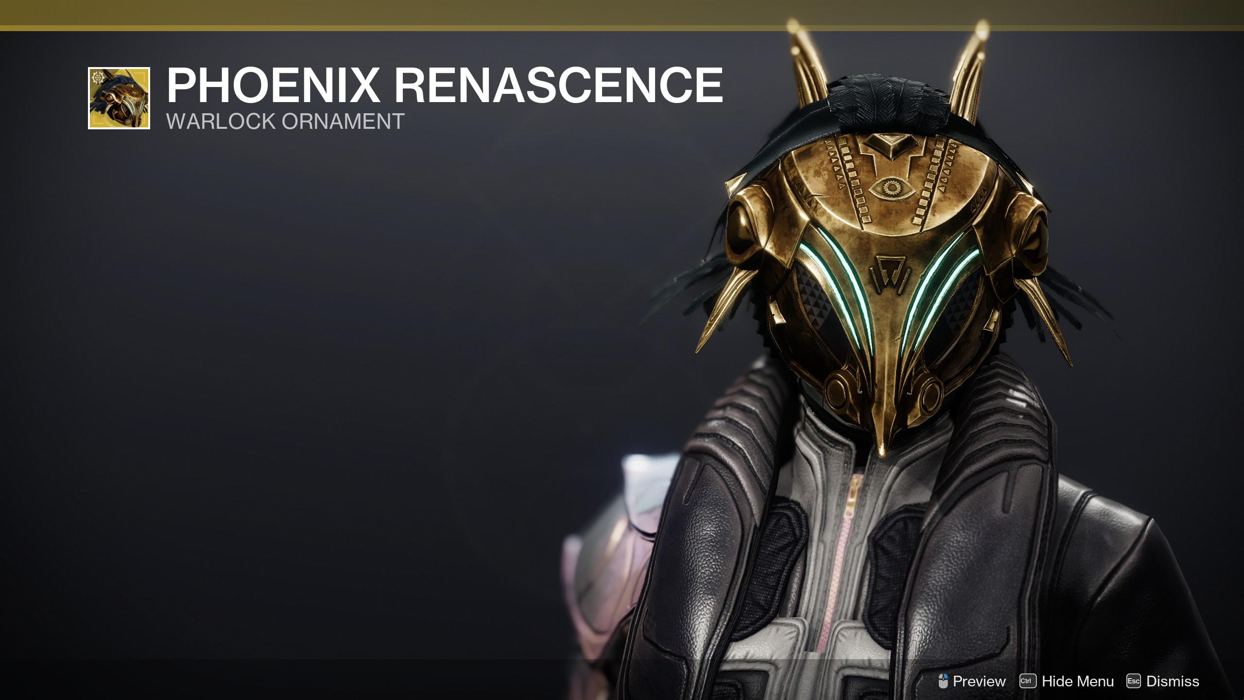Destiny 2 Phoenix Renascence ornament