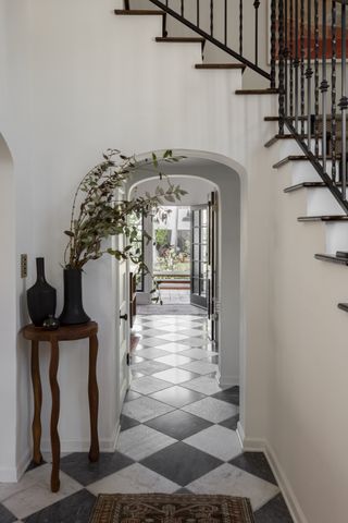 An arched entryway