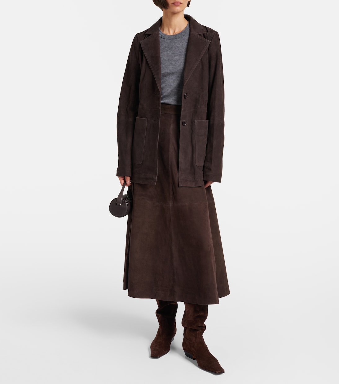 Suede Blazer