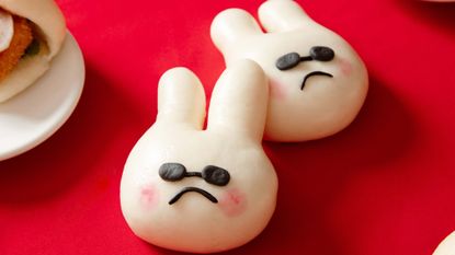 Bao London restaurant bunny shaped bao buns for Lunar New Year