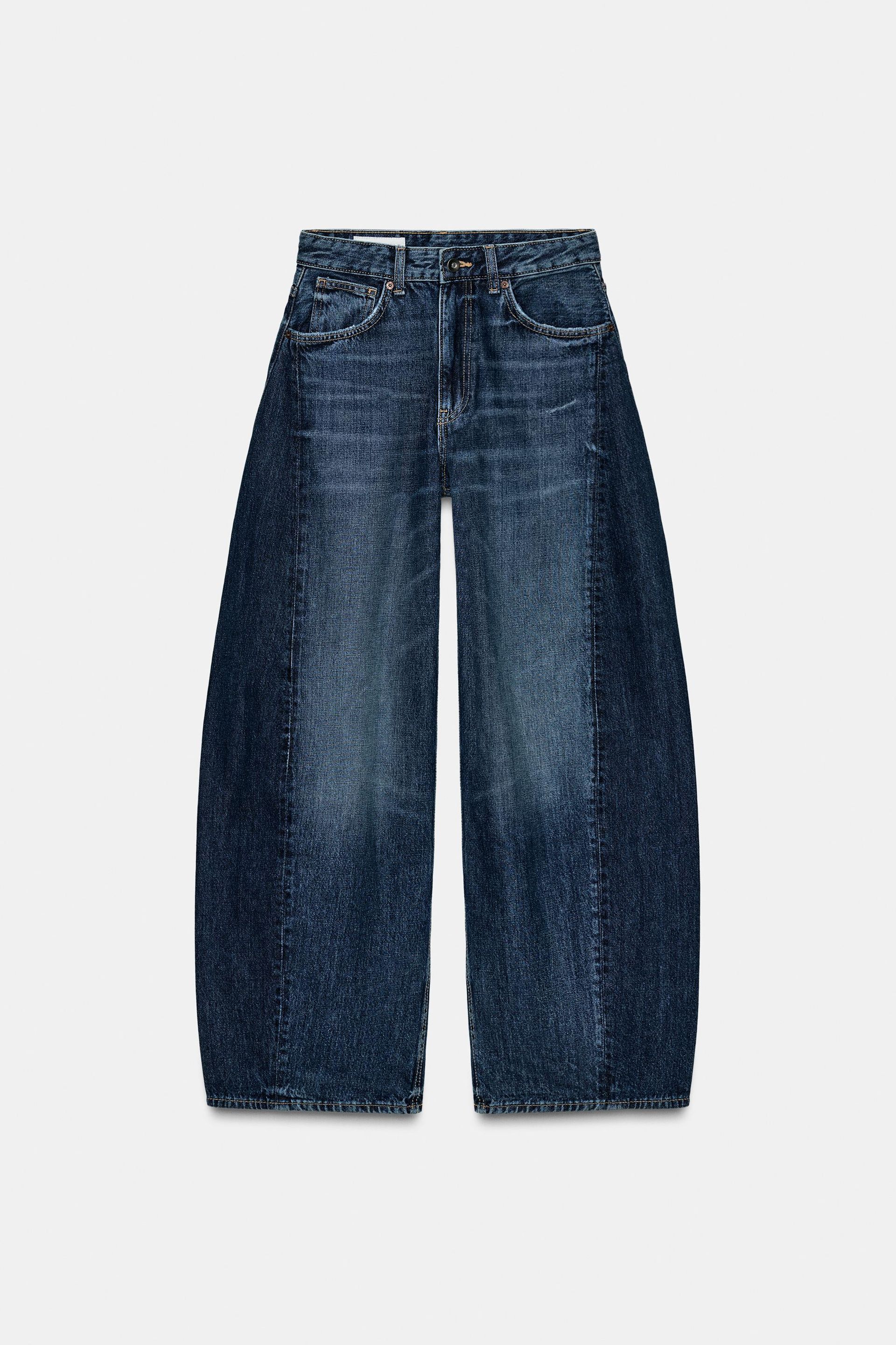 Trf High-Waist Balloon Oversize Jeans