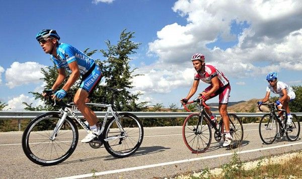 The three-man breakaway gained more than seven minutes, but it wasn't enough to last until the finish