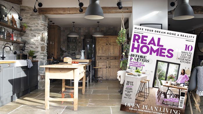 Real Homes magazine Feb 2019 cover