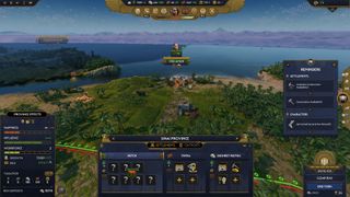 An overview of a settlement in Total War: Pharaoh.