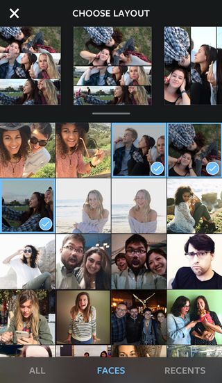 Collage maker: Layout by Instagram is available for the iPhone