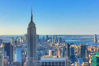 Famous buildings: The Empire State Building in New York