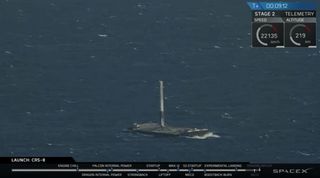 SpaceX rocket landing