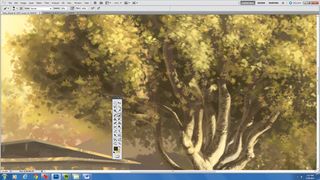 How to paint 2D foliage