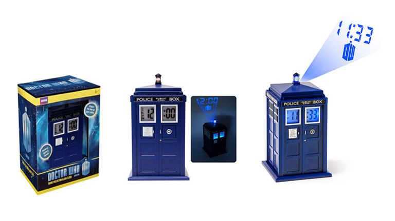 Doctor Who Tardis Projection Alarm Clock