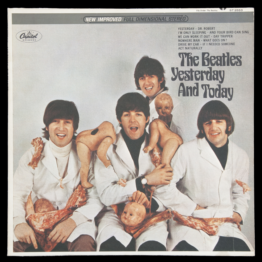 Beatles "First State" Butcher Block cover of Yesterday... And Today