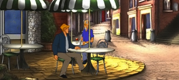 Broken Sword remastered - tea shop