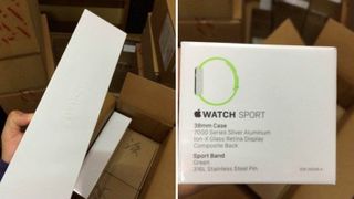 Apple Watch unboxing
