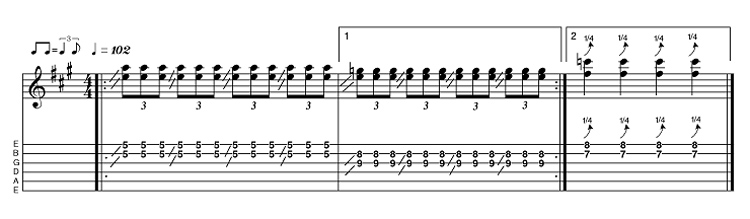 Use Repetition tab