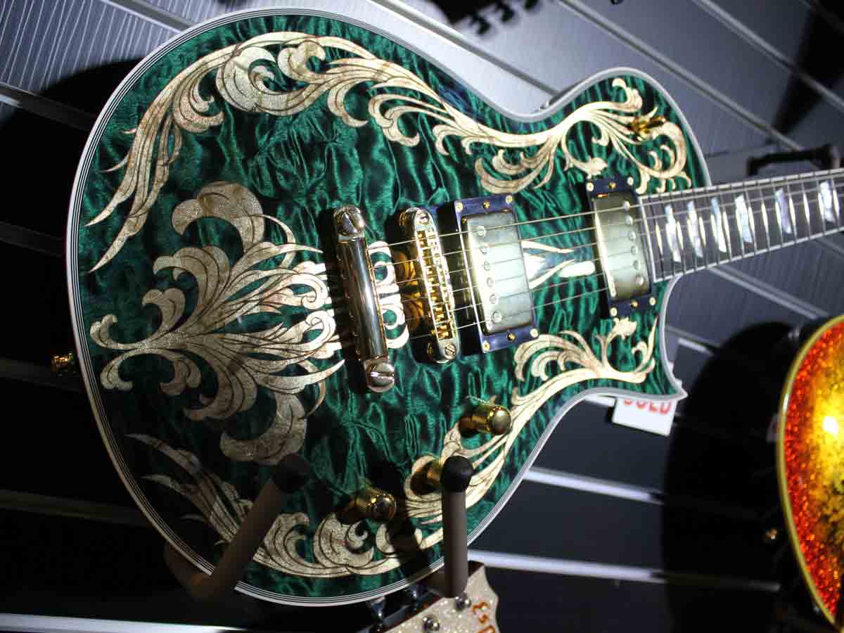 ESP Exhibition Limited Eclipse Custom QM Gold Leaf