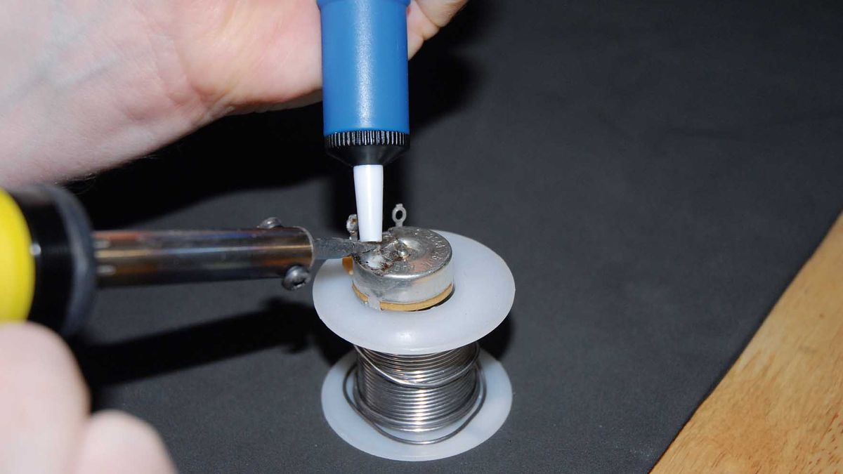 Guitar modding how to solder guitar parts MusicRadar