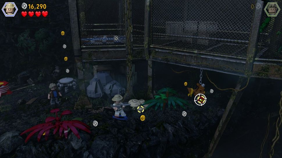 The Bird Cage Lego Jurassic World Minikit and Amber Fossil Brick