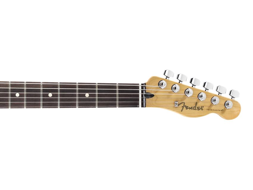 Fender Blacktop Baritone Telecaster - neck and headstock detail