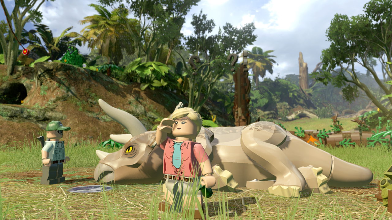 Lego Jurassic World trailer features bike-based raptor, human hamsterballs PC Gamer