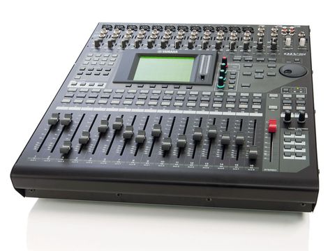 A 40-channel digital mixing console capable of recording resolutions up to 96kHz at 24-bit