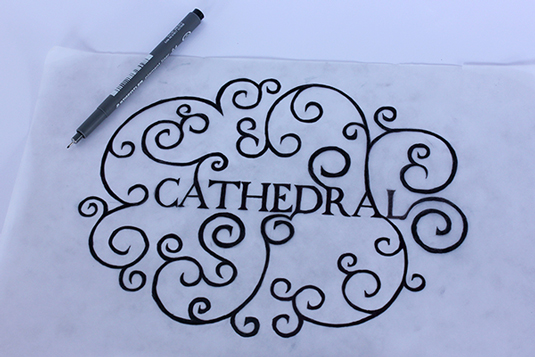 Free font: Cathedral