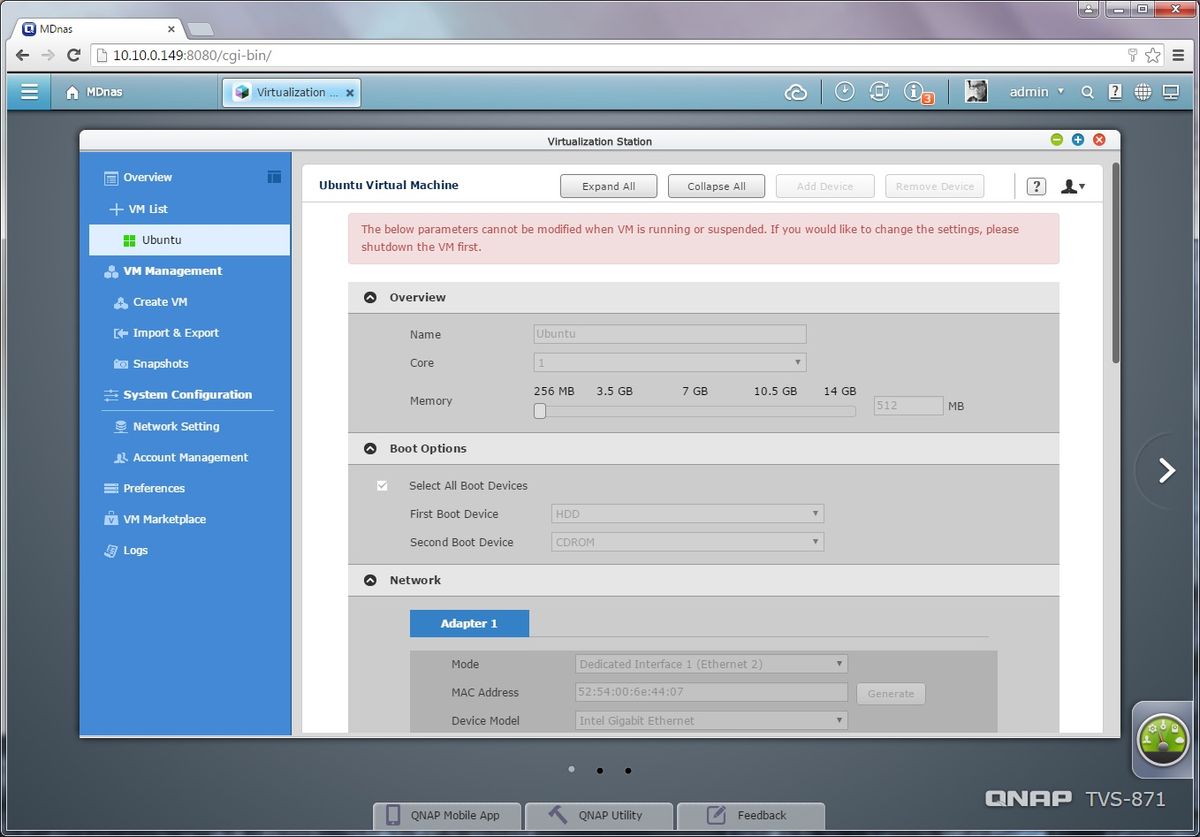 Qnap Tvs 871 Ui 22