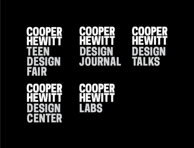 Smithsonian design museum new logo