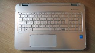 HP Envy 15 x360 keyboard