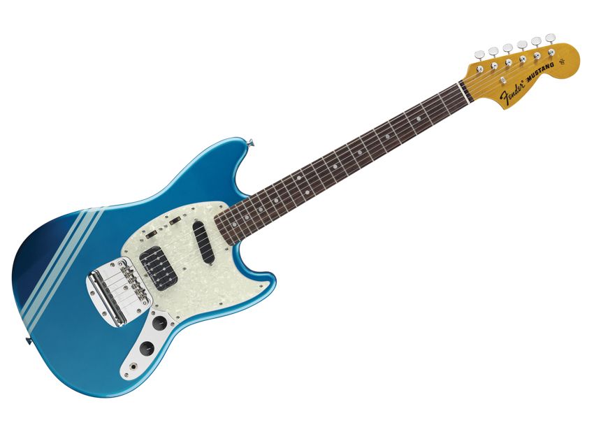 The KC Mustang shares its 24-inch scale length with the Fender Jaguar.