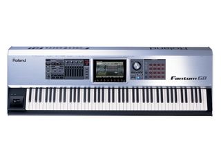 Computer-free music production is possible with the Fantom-G8.