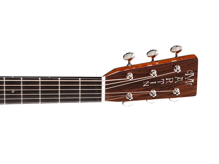 OM Jeff Daniels Custom Artist Edition - headstock detail