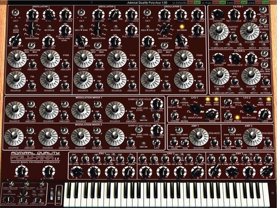 Poly-Ana is as analogue as they come!