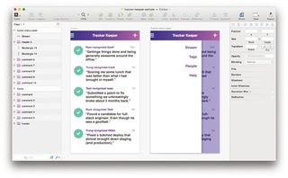 Activity timeline