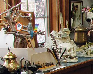 Get a tour of Dinotopia artist's studio