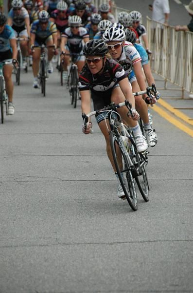 Vanderkitten was active on the front early in the race.