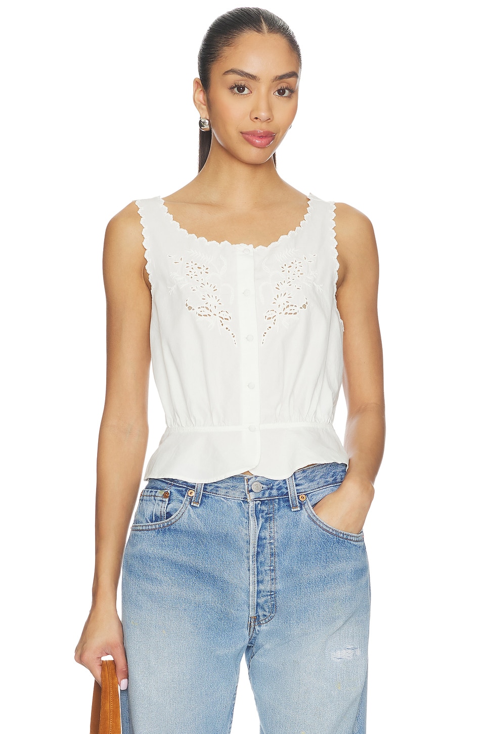 Jerry Tank Blouse Top