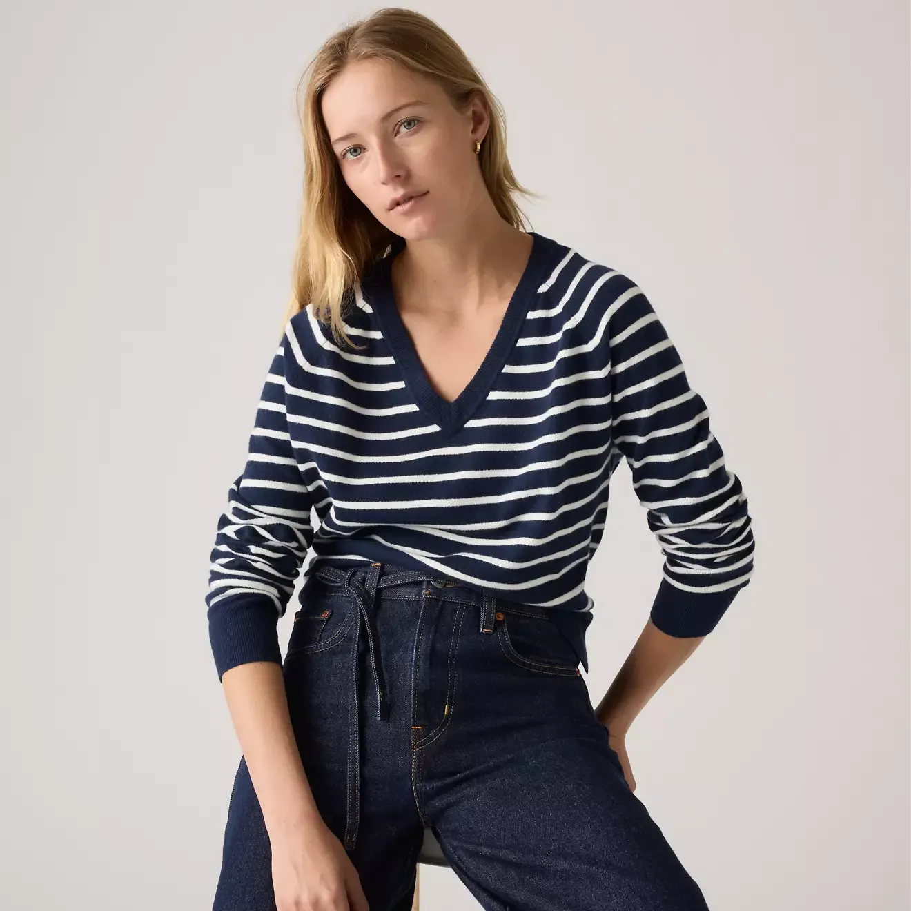 levi's, Supersoft V-Neck Pullover Sweater