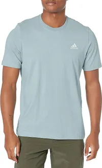 Adidas Essentials Single Jersey Embroidered Small Logo T-Shirt (Men's)