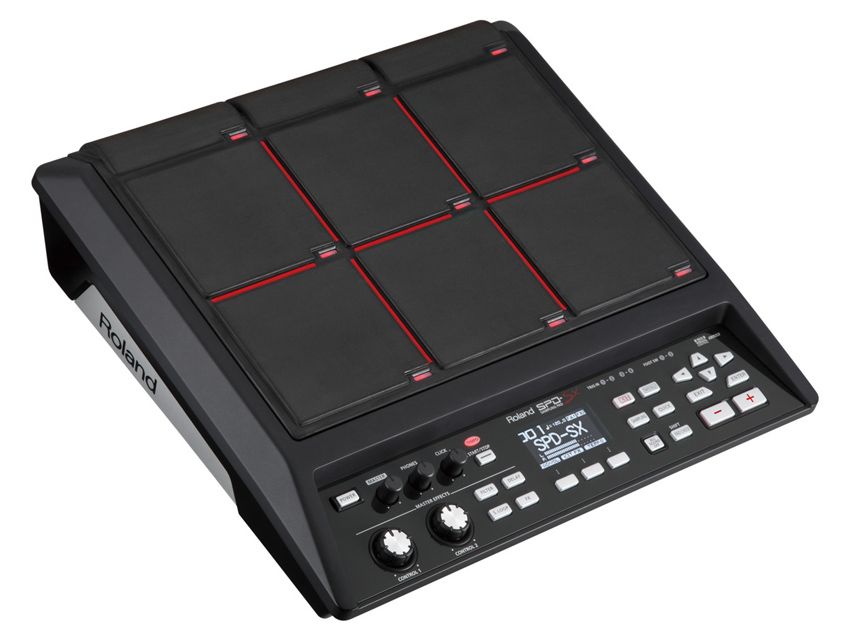 The SPD-SX replaces the SPD-S in the Roland range. Click the image to get a closer look at it.