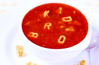 Rachel Allen's alphabet soup