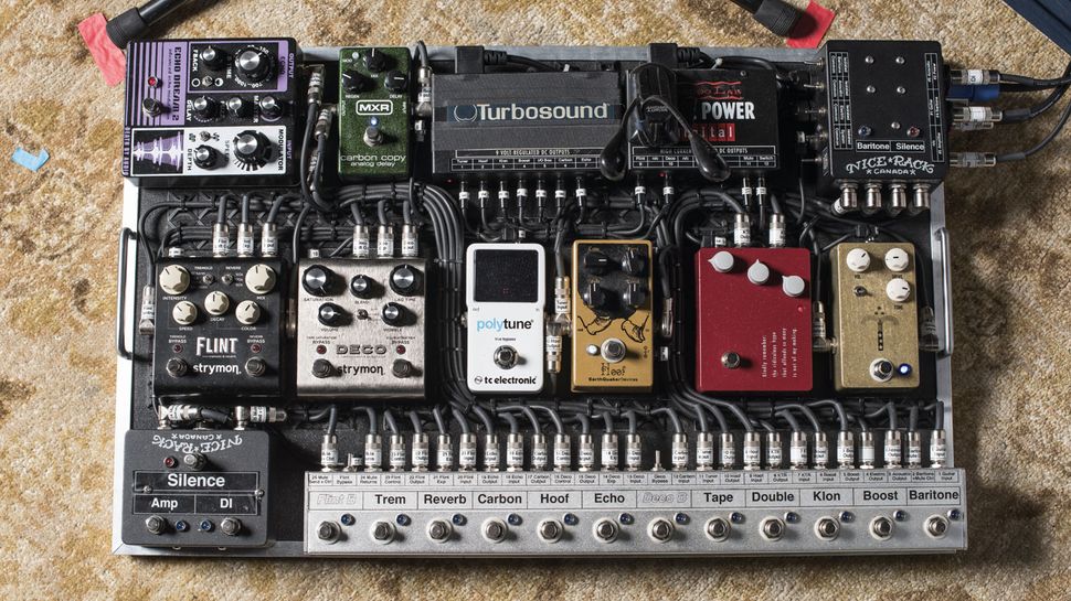 In pictures 68 pro guitarists' pedalboards MusicRadar