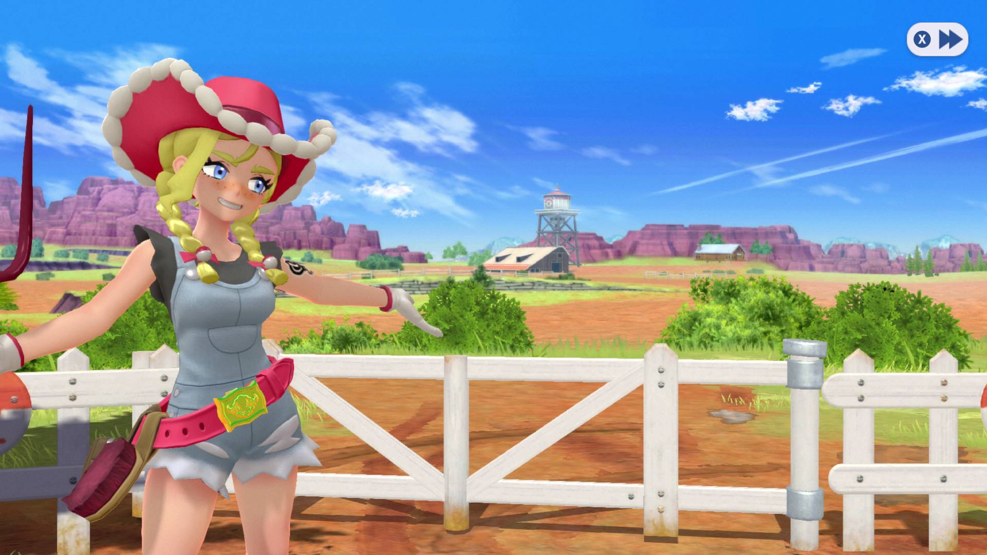 Entering the Roster Ranch in Pokemon Champions.