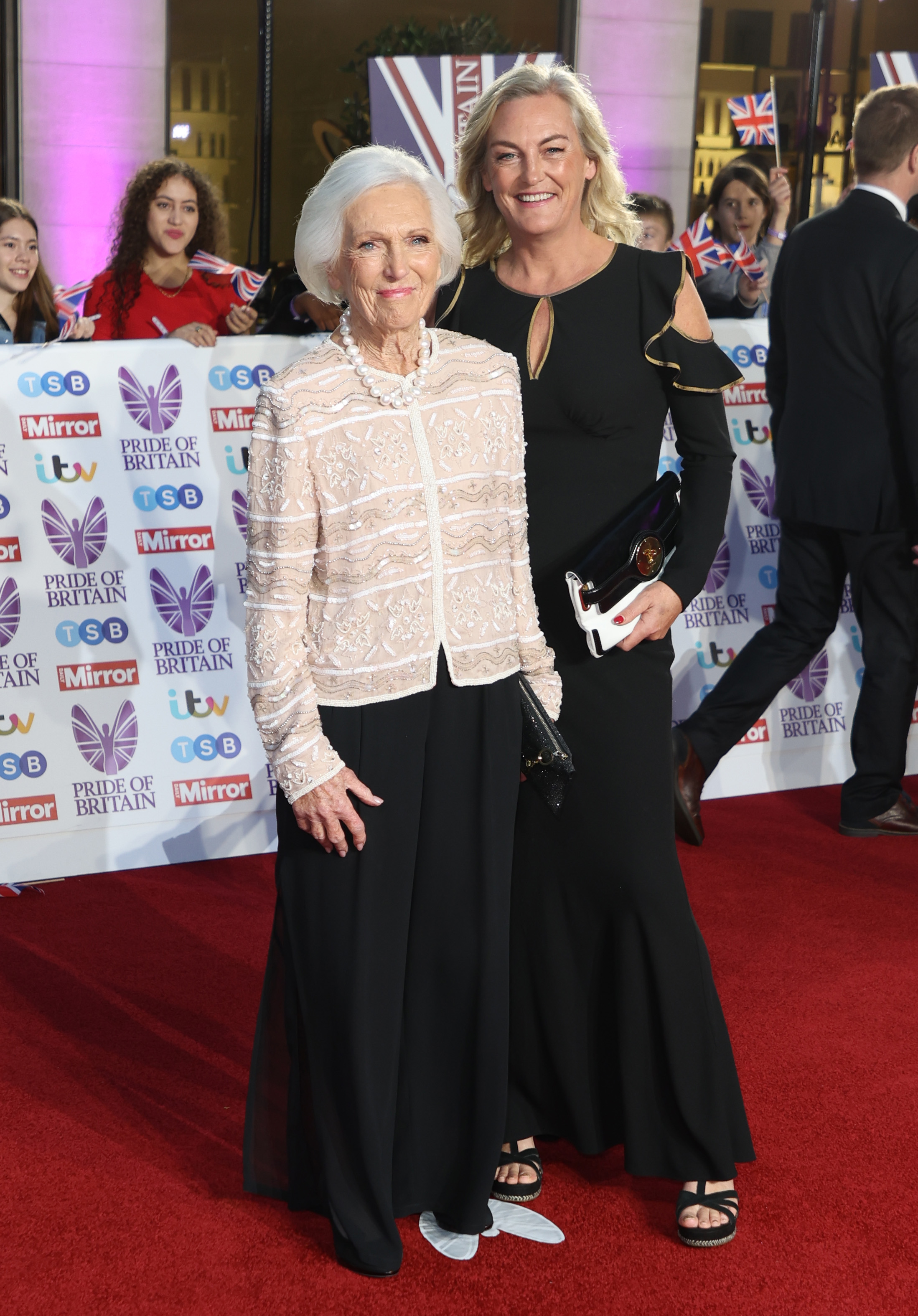 Mary Berry and Annabel Hunnings attend the Pride of Britain Awards 2022 at Grosvenor House